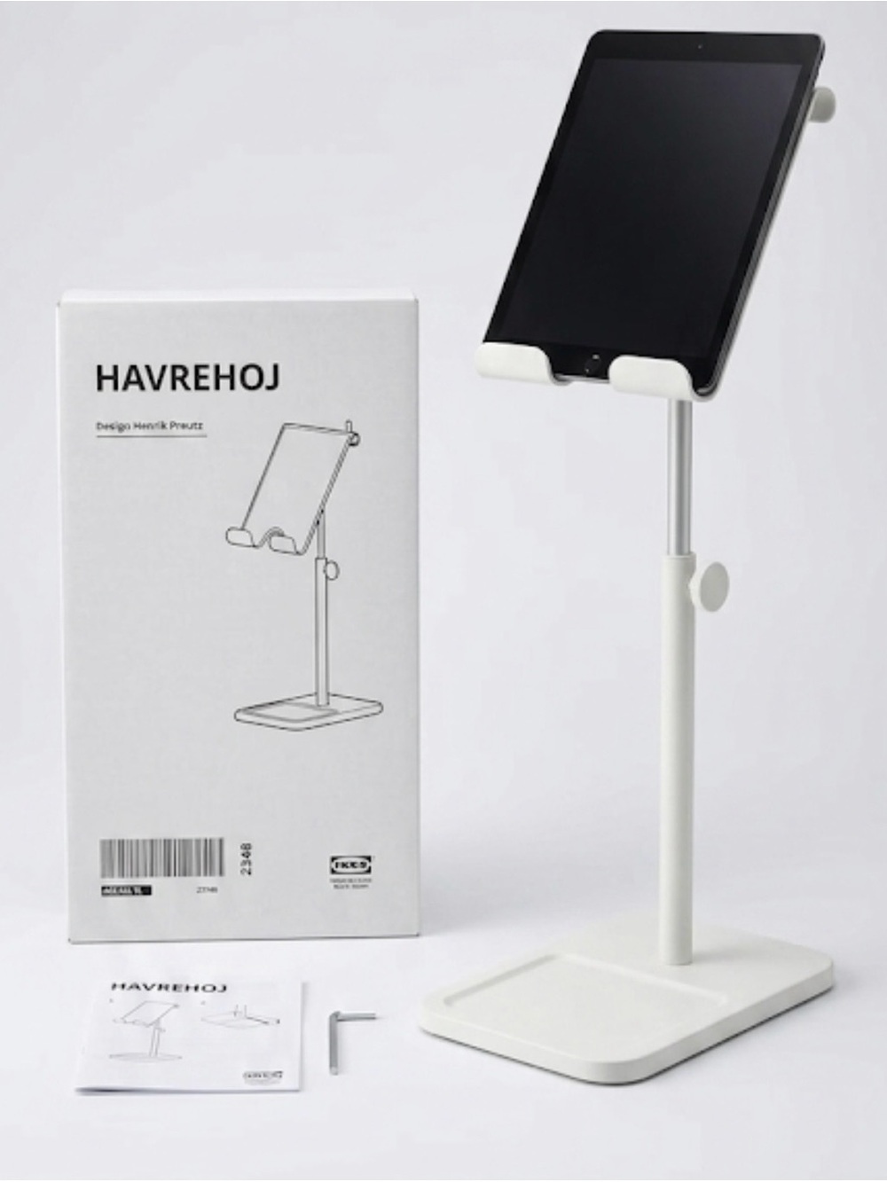 NWT IKEA HAVREHOJ Tablet / Phone Stand White – Brand New In Box